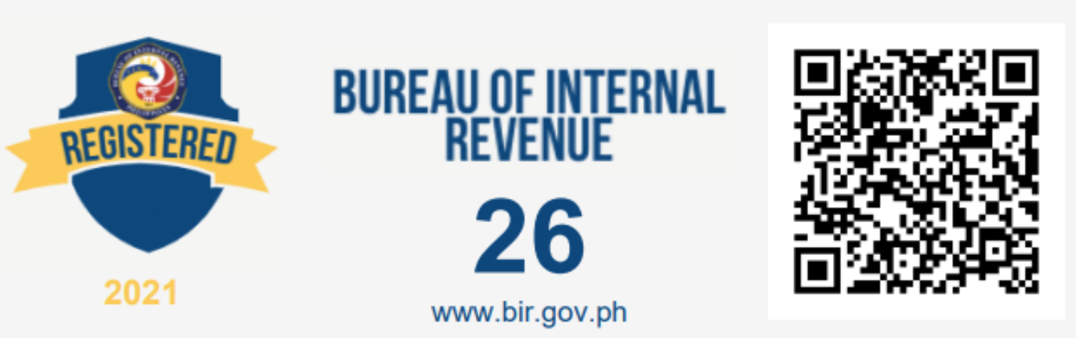 Blurry uploaded BIR seal screenshot before cleanup